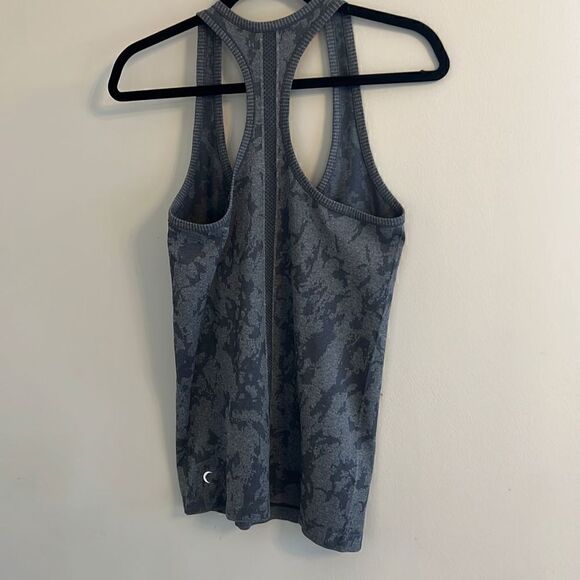 Zyia Active Racerback Tank Top, Gray, Women’s Large, Exercise / Work Out - Picture 6 of 7